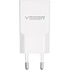 Telefono įkroviklis VEGER USB A + USB C QC PD 30W 30W1A1C baltas