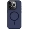 Dėklas iLike Connect hibrīdais magnētiskais varas vāks iPhone 15 Pro Max PC + TPU divslāņu MagSafe saderīgs triecienizturīgs dizains mėlynas