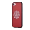 Dėklas Devia Apple iPhone 7/8 Flower Embroidery Case Raudona