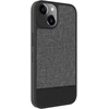 Dėklas Evelatus Apple iPhone 15 Plactic Leather Magsafe Back Cover Gray