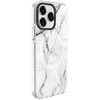 Dėklas Evelatus iPhone 15 Pro PC+TPU ar MagSafe Pielāgota Druka Marmora Balts
