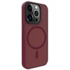 Dėklas Evelatus Apple iPhone 15 Pro Hybird Case With Magsafe PC+TPU Plum