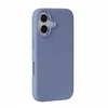 Back Cover Evelatus Apple iPhone 16 Premium Magsafe Soft Touch Silikoninis dėklas Lavender Gray