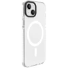Dėklas Evelatus Apple iPhone 15 Plus Clear Case PC+TPU With MagSafe Transparent