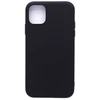 Back cover Evelatus Apple iPhone 11 Pro Max Nano Silikoninis dėklas Soft Touch TPU Juodas