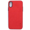 Dėklas Evelatus Apple iPhone X Velvet Raudona