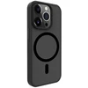 Dėklas Evelatus Apple iPhone 15 Pro Hybird Case With Magsafe PC+TPU Juodas