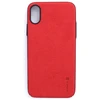 Dėklas Evelatus Apple iPhone X Velvet Raudona