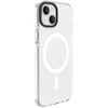 Dėklas Evelatus Apple iPhone 15 Plus Clear Case PC+TPU With MagSafe Transparent