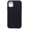 Back cover Evelatus Apple iPhone 11 Pro Max Nano Silikoninis dėklas Soft Touch TPU Juodas