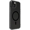 Dėklas Evelatus Apple iPhone 15 Plus Clear Case With MagSafe and Camera Protection Transparent Juodas