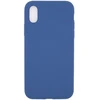 Aizmugurējais vāciņš Evelatus Apple iPhone X Premium Soft Touch Silikoninis dėklas Mėlyna Cobalt 4752192003333 003333 (4752192003333)