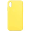 Evelatus Apple iPhone XR Premium Soft Touch Silikoninis dėklas Light Geltona
