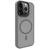 Dėklas Evelatus Apple iPhone 15 Pro Max Hybird Case With Magsafe PC+TPU Sidabrinis