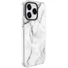 Dėklas Evelatus iPhone 15 Pro PC+TPU ar MagSafe Pielāgota Druka Marmora Balts