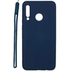 Evelatus Huawei P30 Lite Soft Touch Silikoninis dėklas with Strap Dark Mėlyna