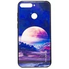 Dėklas Evelatus Huawei Y6 2018 Picture Glass Case Valley Moon