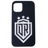 Evelatus iPhone 12 Pro Soft Touch Silikoninis dėklas DR Logo N1 Baltas Juodas