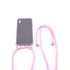 Dėklas Evelatus Samsung A40 Case with rope Rožinė Transparent