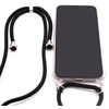 Dėklas Evelatus Samsung A50 Case with rope Juodas Transparent