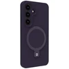 Aizmugurējais vāciņš Evelatus Samsung Galaxy S25 Premium Magnetic with Stand Soft Touch Silikoninis dėklas Violetinė 4752192097943 EVESAMS25PMSSCP (4752192097943)