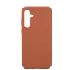 Back Cover Evelatus Samsung Galaxy A34 Premium Soft Touch Silikoninis dėklas Saddle Brown