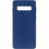 Evelatus Samsung Galaxy S10 Nano Silikoninis dėklas Soft Touch TPU Midnight Mėlyna
