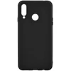Evelatus Samsung Galaxy A20s Nano Silikoninis dėklas Soft Touch TPU Juodas
