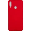 Evelatus Samsung Galaxy A20s Nano Silikoninis dėklas Soft Touch TPU Raudona