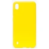 Back Cover Evelatus Samsung Galaxy A10 Nano Silikoninis dėklas Soft Touch TPU Geltona