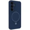 Aizmugurējais vāciņš Evelatus Samsung Galaxy S25 Premium Magnetic with Stand Soft Touch Silikoninis dėklas Midnight Mėlyna 4752192097974 EVESAMS25PMSSCMB (4752192097974)