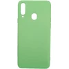 Evelatus Samsung Galaxy A20s Nano Silikoninis dėklas Soft Touch TPU Žalias