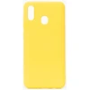 Evelatus Samsung Galaxy A20E Nano Silikoninis dėklas Soft Touch TPU Geltona