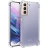 Evelatus Samsung Galaxy S21 Plus Military Shockproof Silikoninis dėklas TPU Transparent