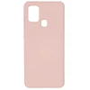 Evelatus Samsung Galaxy A21s Nano Silikoninis dėklas Soft Touch TPU rusvai gelsvas