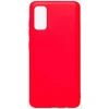Evelatus Samsung Galaxy S20 Nano Silikoninis dėklas Soft Touch TPU Raudona