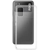 Evelatus Xiaomi POCO M3 Clear Silikoninis dėklas 1.5mm TPU Transparent