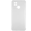 Evelatus Xiaomi Redmi 10C / C40 Military Shockproof Silikoninis dėklas TPU Transparent