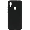 Evelatus Xiaomi Redmi Note 7 Nano Silikoninis dėklas Soft Touch TPU Juodas