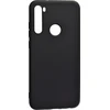 Evelatus Xiaomi Xiaomi Redmi Note 8 / Redmi Note 8 2021 Soft Touch Silikoninis dėklas with Strap Juodas