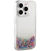 iLike Dėklas na telefon Tylny pokrowiec Apple iPhone 15 Pro Silikoninis dėklas Vanduo Glitter Rainbow (ILIAPP15PSWGR)