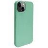 iLike galinis dangtelis Apple iPhone 14 silikoninis plastikinis dėklas Eco* spausdinto dizaino gėlės Žalias ILIAP14EBWFG