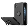 Dėklas iLike Apple IPHONE 14 PRO MAX SILICONE RING Juodas