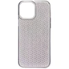 Dėklas iLike silikoninis galinis dangtelis Apple iPhone 14, blizgus, skaidrus, juodas ILIAPP14SSTB