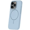 Dėklas iLike Tylny pokrowiec Apple iPhone 16 Pro Max Soft Touch Silicone case With Magnetic Light Mėlyna ILIAPP16PMSTSCMLB