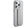 iLike Tylny pokrowiec Apple iPhone 15 Pro Silikoninis dėklas with stand Sidabrinis ILIAPP15PSWSS