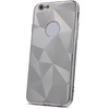 Dėklas iLike Apple iPhone XR Geometric Shine case Sidabrinis