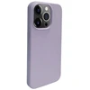 iLike galinis dangtelis Apple iPhone 14 Pro Max silikoninis plastikinis dėklas Eco* spausdinto dizaino gėlių violetinis ILIAP147EBWFP