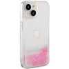 iLike Tylny pokrowiec Apple iPhone 14 Silikoninis dėklas Vanduo Glitter Rožinė ILIAPP14SWGP