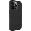 Dėklas iLike Apple iPhone 14 Pro plastikinis odinis galinis dangtelis Juodas